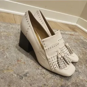 Marc Fisher LTD Mellie Tassel Block Heels Size 7