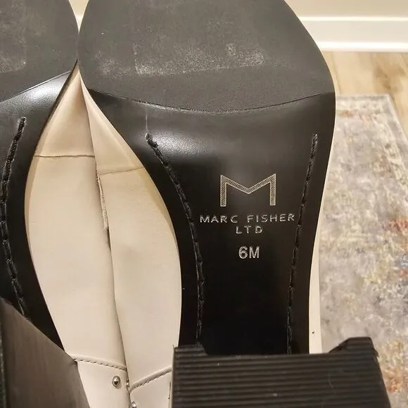 Marc Fisher LTD Mellie Tassel Block Heels Size 7