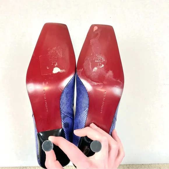 Martinez Valero Square Toe Heeled Booties