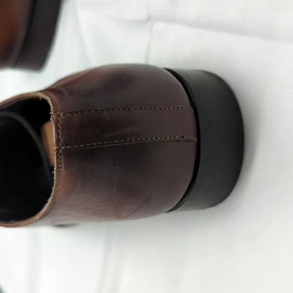 Massimo Emporio Cuero Brown Leather Mens Oxfords Size 9M