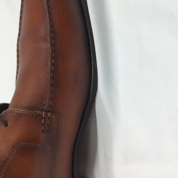 Massimo Emporio Cuero Brown Leather Mens Oxfords Size 9M