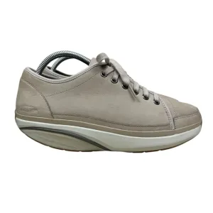 MBT Womens Walking Shoes Sneakers Rocker Bottom Comfort Taupe Size 9-9.5
