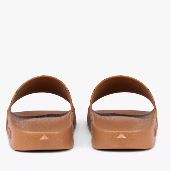 MCM Monogram Rubber Slides