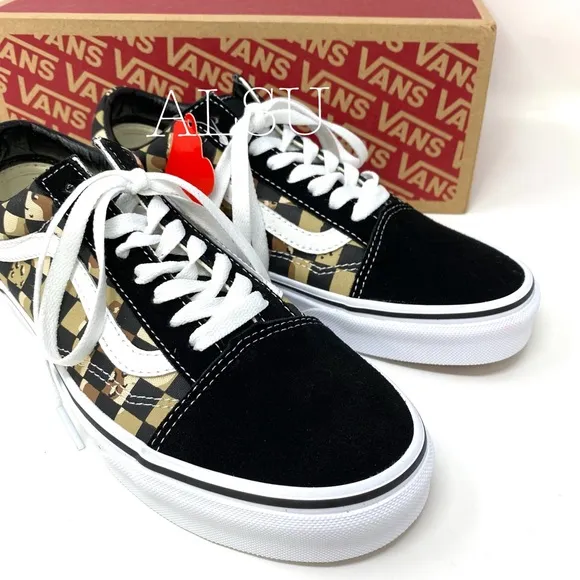 💖MEGA SALE💖 VANS Old Skool Cmochck Checker Canvas Suede Women's VN0A4BV5ZGM