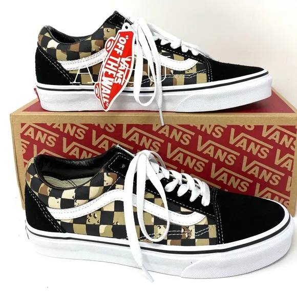 💖MEGA SALE💖 VANS Old Skool Cmochck Checker Canvas Suede Women's VN0A4BV5ZGM