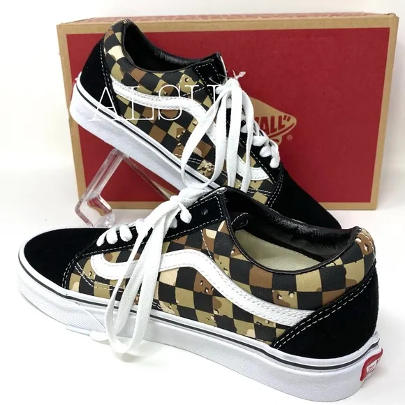 💖MEGA SALE💖 VANS Old Skool Cmochck Checker Canvas Suede Women's VN0A4BV5ZGM