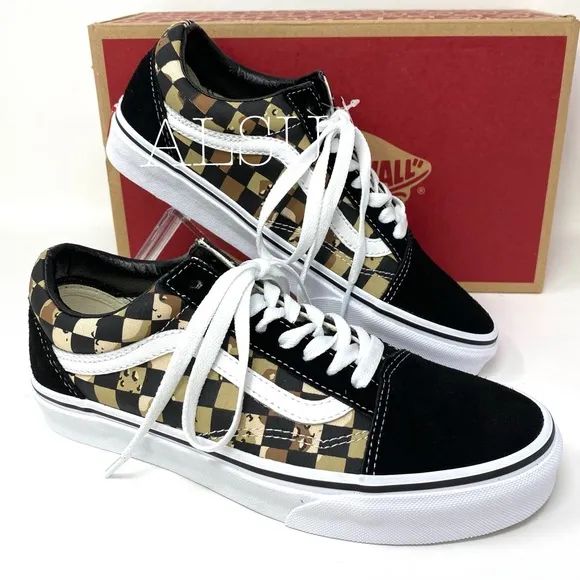 💖MEGA SALE💖 VANS Old Skool Cmochck Checker Canvas Suede Women's VN0A4BV5ZGM