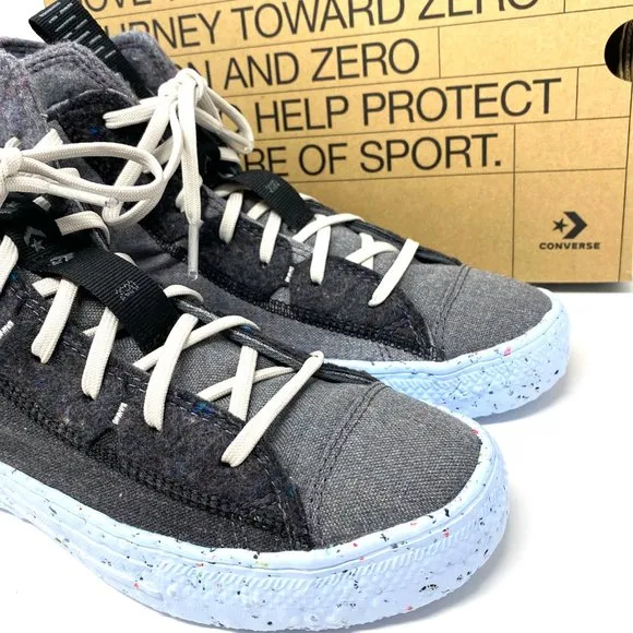 💖MEGA SALE💖Converse CTAS Crater High Top Blue Gray Black Shoes Womens 169418C