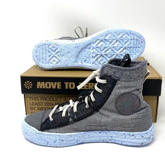 💖MEGA SALE💖Converse CTAS Crater High Top Blue Gray Black Shoes Womens 169418C