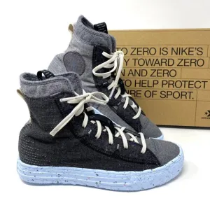 💖MEGA SALE💖Converse CTAS Crater High Top Blue Gray Black Shoes Womens 169418C