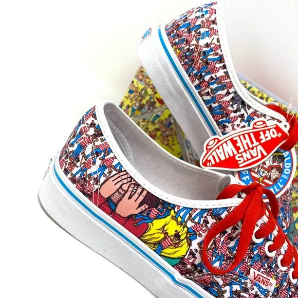 💖MEGA SALE💖VANS Authentic Where_s WALDO Multi Canvas Women's VN0A348A3RZ