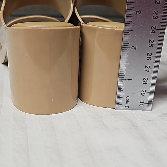 Melissa nude block heels