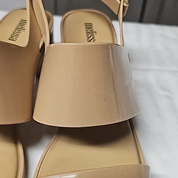 Melissa nude block heels