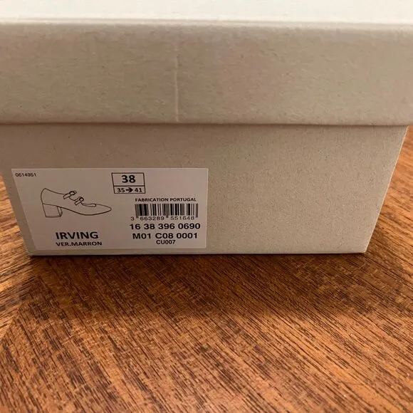 Mellow Yellow Irving block heels - NEW IN BOX/NEVER WORN - French size 38/US 7.5