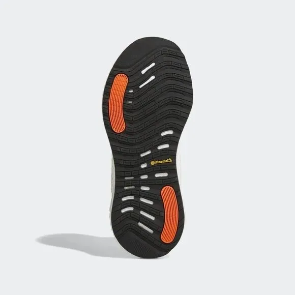 MEN'S adidas AlphaBoost Running Shoes Ecru Tint Glow Orange G28565