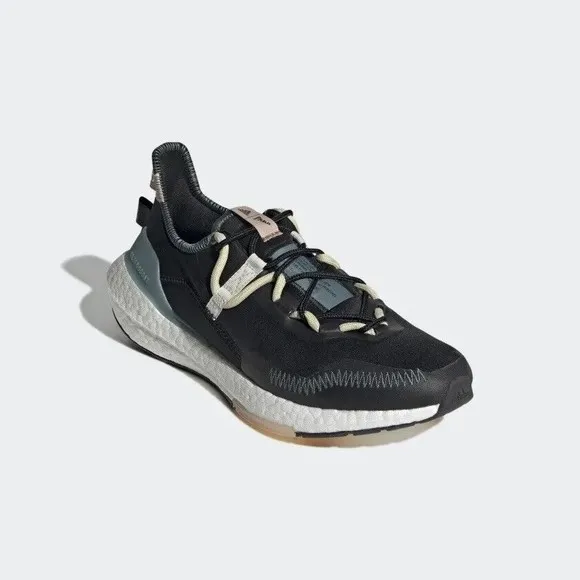 MEN'S Adidas UltraBoost 21 x Parley Carbon Sandy Beige GX1244 Size 7