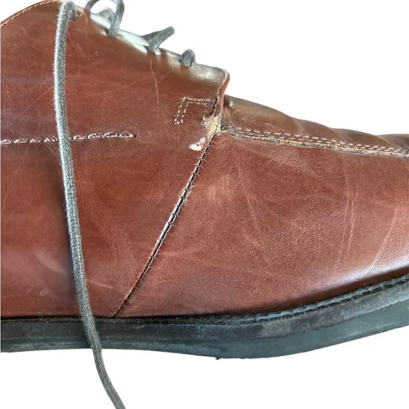 💧Men's Brown Leather Oxfords
