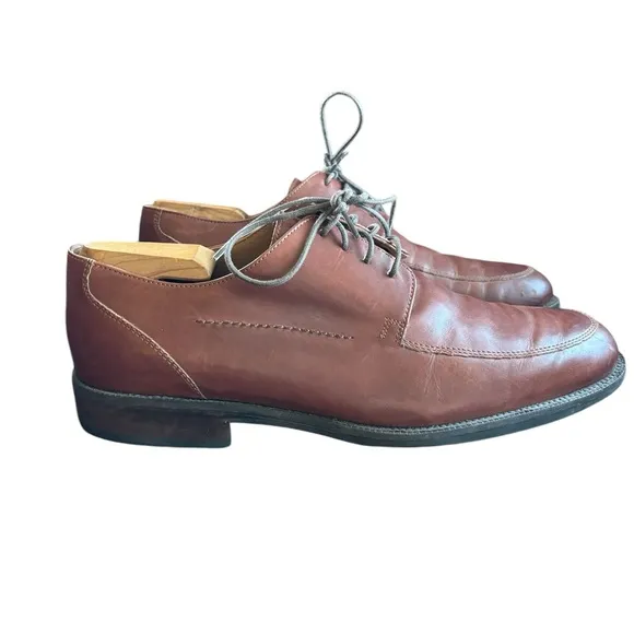 💧Men's Brown Leather Oxfords