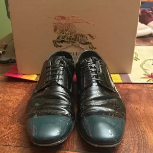 Mens Burberry Captoe Oxfords