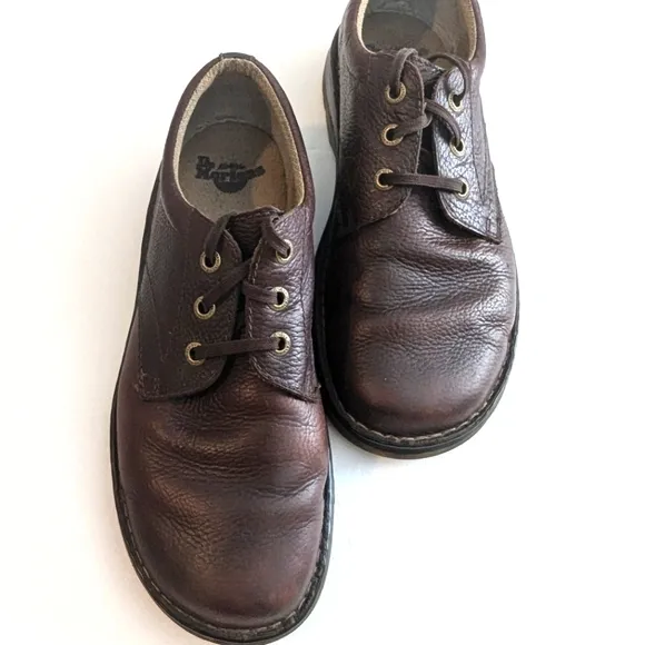 Men's Dr Marten Vintage Y2K Ordell Brown Leather Oxfords