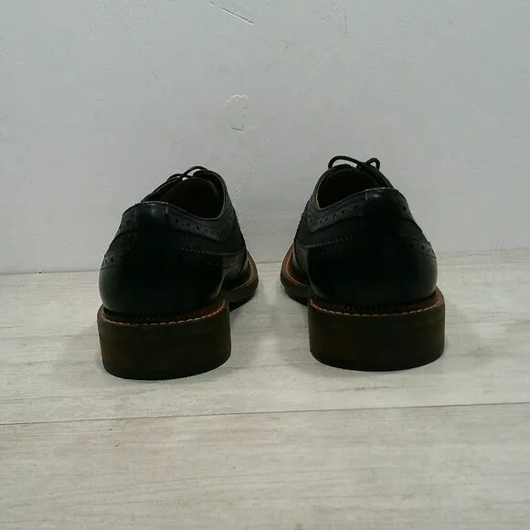 Men's Garret Lace-Up Two-Tone Leather Oxfords Retro Style Size:  13