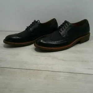 Men's Garret Lace-Up Two-Tone Leather Oxfords Retro Style Size:  13
