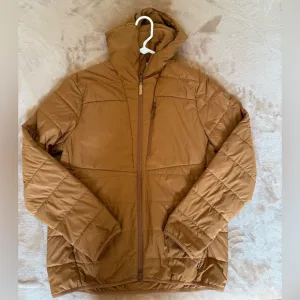 Men's Keb Padded Hoodie in Large/Chestnut