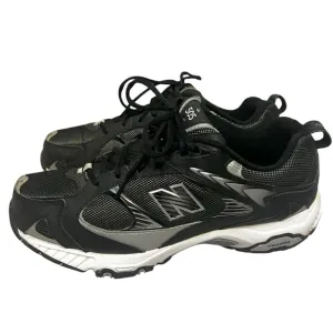 Men's New Balance 505 Black and Gray Athletic Shoes Size 10 1/2