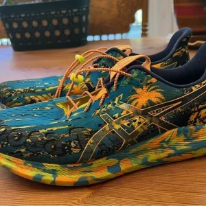 Mens running shoes Asics NOOSA TRI 14 blue