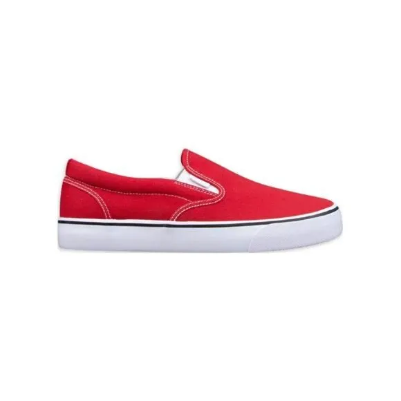 Men's Sammy Canvas Slip-on Sneaker Twin Gore Elastic - Casual Comfort Classic