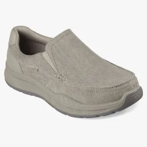 MENS SKECHERS RELAXED FIT COHAGEN-VIERRA CASUAL LACELESS MOC TOE SLIP-ON LOAFER