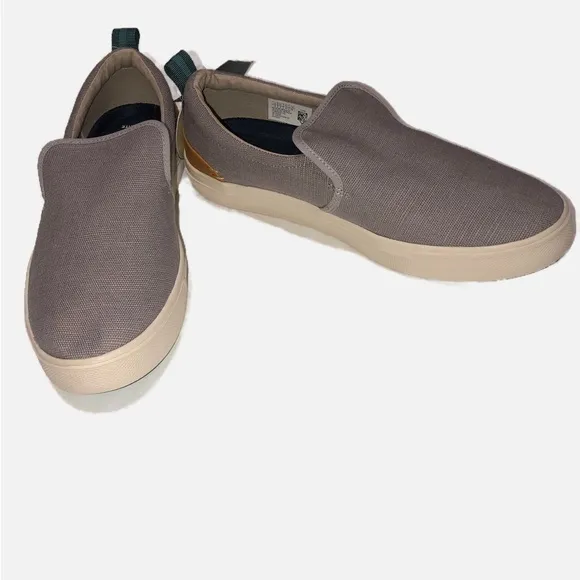 Mens Toms TRVL LITES Slip Ons Gray 10 New