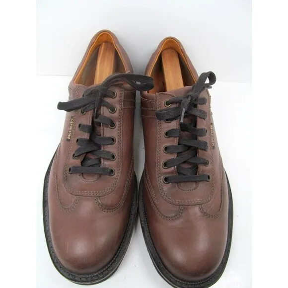Mephisto Air Relax Goodyear Welt Mens Brown Leather Rubber Soled Oxfords US 10.5