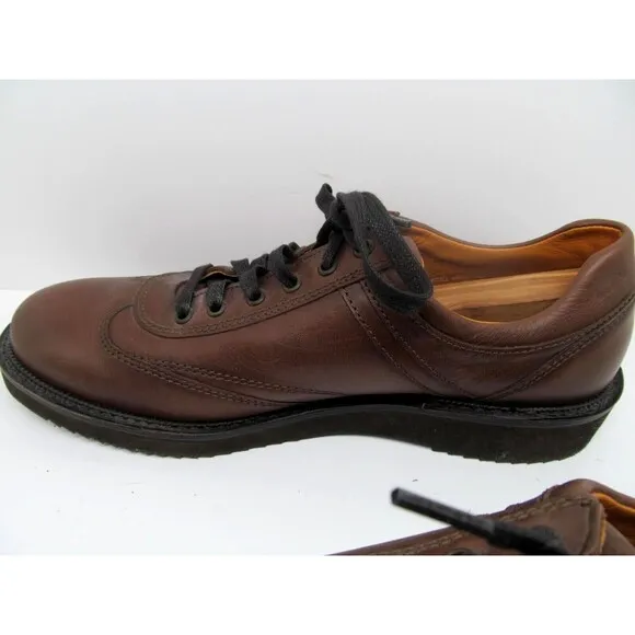 Mephisto Air Relax Goodyear Welt Mens Brown Leather Rubber Soled Oxfords US 10.5
