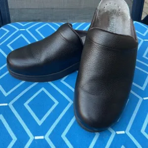 mephisto clogs brown 38 us size 8