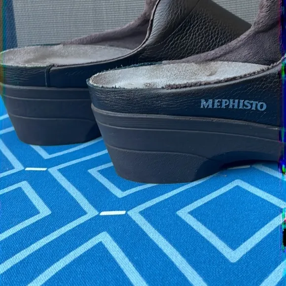 mephisto clogs brown 38 us size 8
