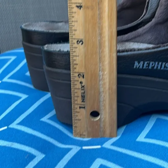 mephisto clogs brown 38 us size 8