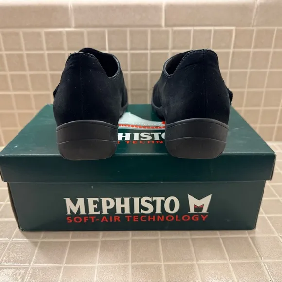 Mephisto Luce Black Nubuck Waterproof Shoe