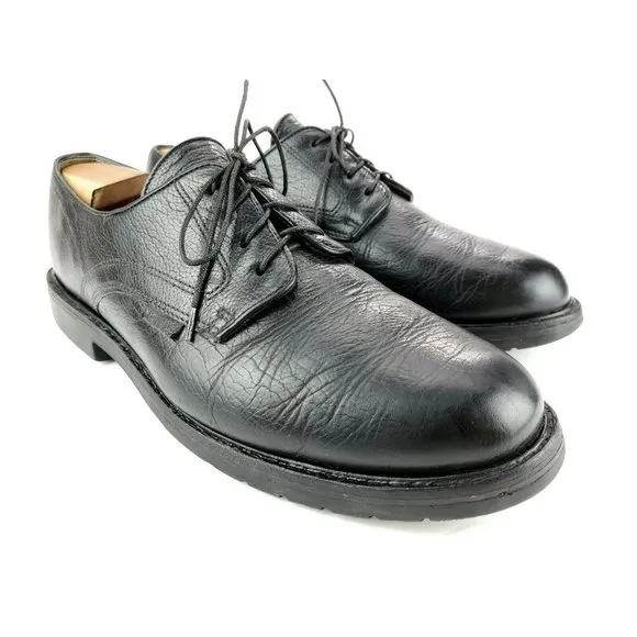 Mephisto Marlon Men's 10.5 M Black Pebble Grain Le
