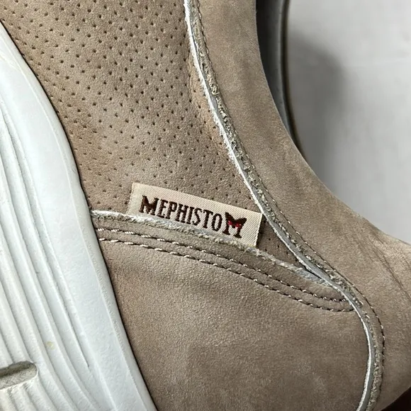 MEPHISTO - YAMINA Nubuck Leather Oxfords, 7.5