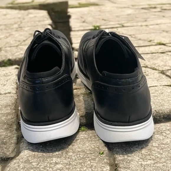 Meridos Men’s Lightweight Black Casual Dress Sneakers Oxford Shoes Size 11