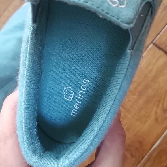 Merinos Women's Slip-Ons Mist Green