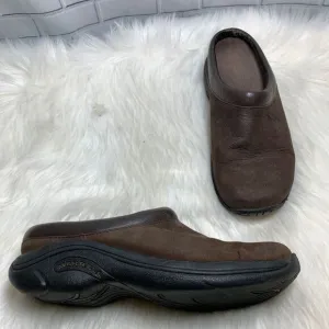Merrell Brown Nubuck Jungle Rhino Clogs Size 9