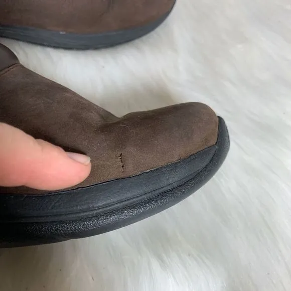 Merrell Brown Nubuck Jungle Rhino Clogs Size 9