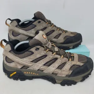 Merrell Moab 2 Ventilator Low Lace Walnut Trail Hiking Shoes Men’s Sz 9.5 J06011