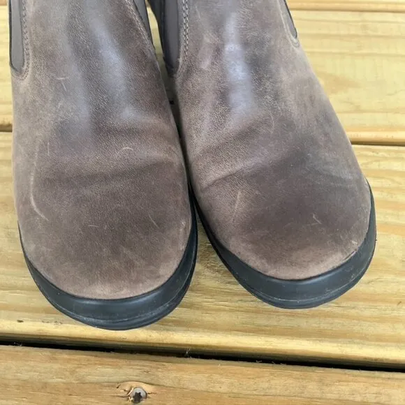 Merrell Veranda Leather Slip On Cloudy Brown Sz 9.5