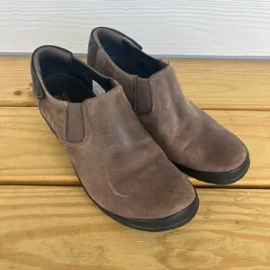 Merrell Veranda Leather Slip On Cloudy Brown Sz 9.5