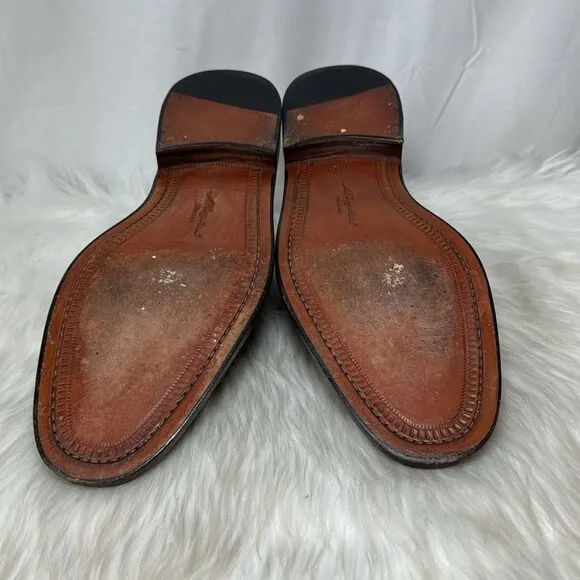 Mezlan Fiore Brown Leather Lace Up Oxfords Sz 11.5