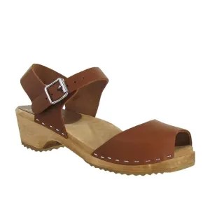 Mia Anja Clogs Size 38 boho wooden hippie