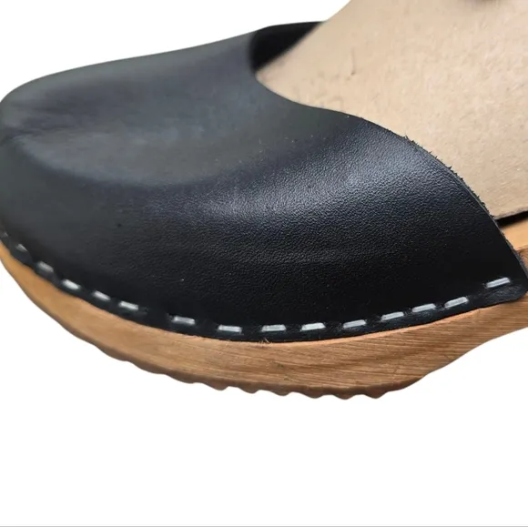 MIA Swedish Sofia Clogs, Black, Size 41